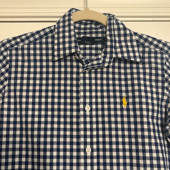 Ralph Lauren sport checkered button down shirt - Picture 2 of 2